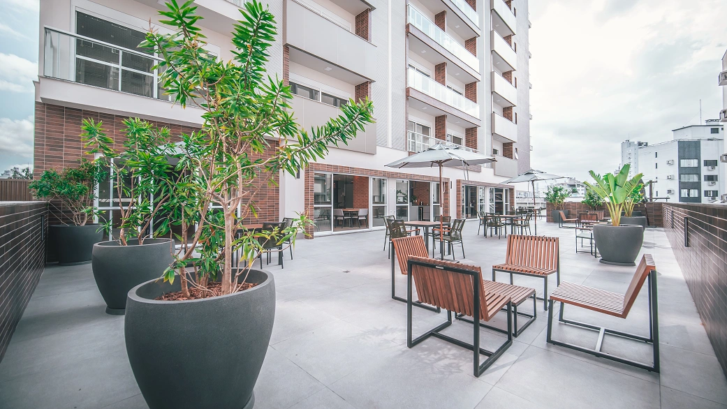 Terraço do prédio